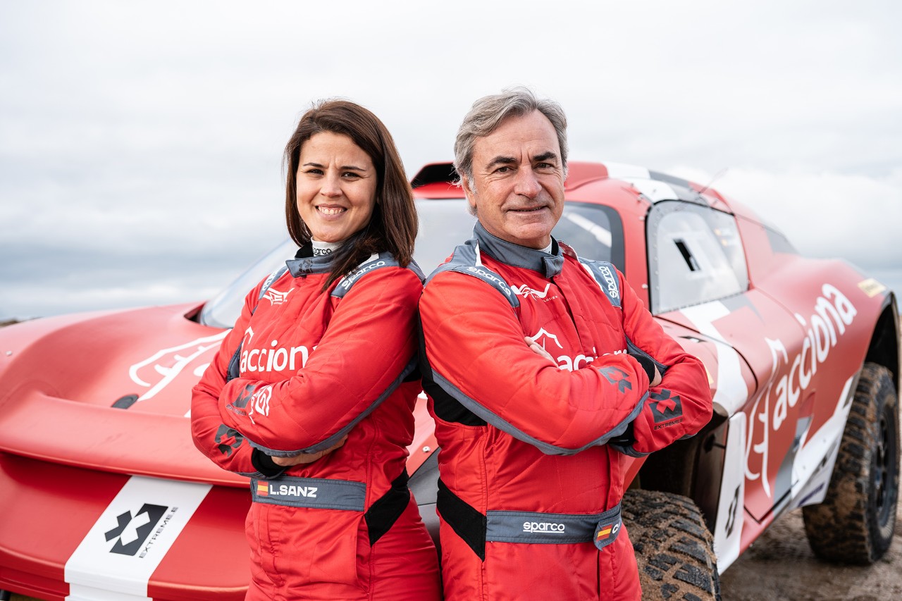 Santander patrocinará al equipo todoterreno de Carlos Sainz y Laia Sanz